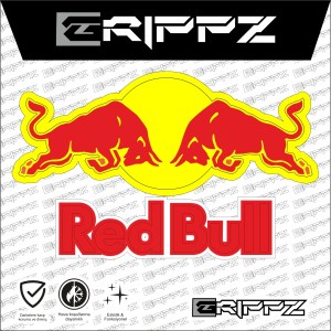 Redbull Sticker (Boğa + Yazı)