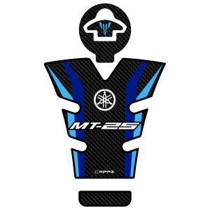 Yamaha MT-25 Arcane Premium Tank Pad (2020 - 2026) - Lacivert Mavi