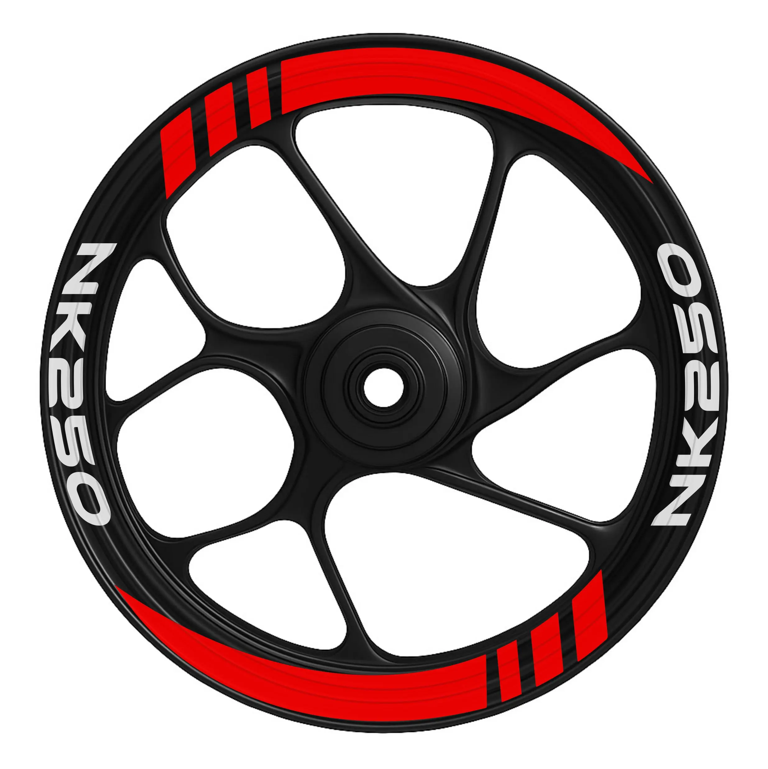 Nk250 Mono - KIRMIZI CFMoto Nk250 Mono Jant Şeridi (Nk250 Yazılı) - Görsel 1