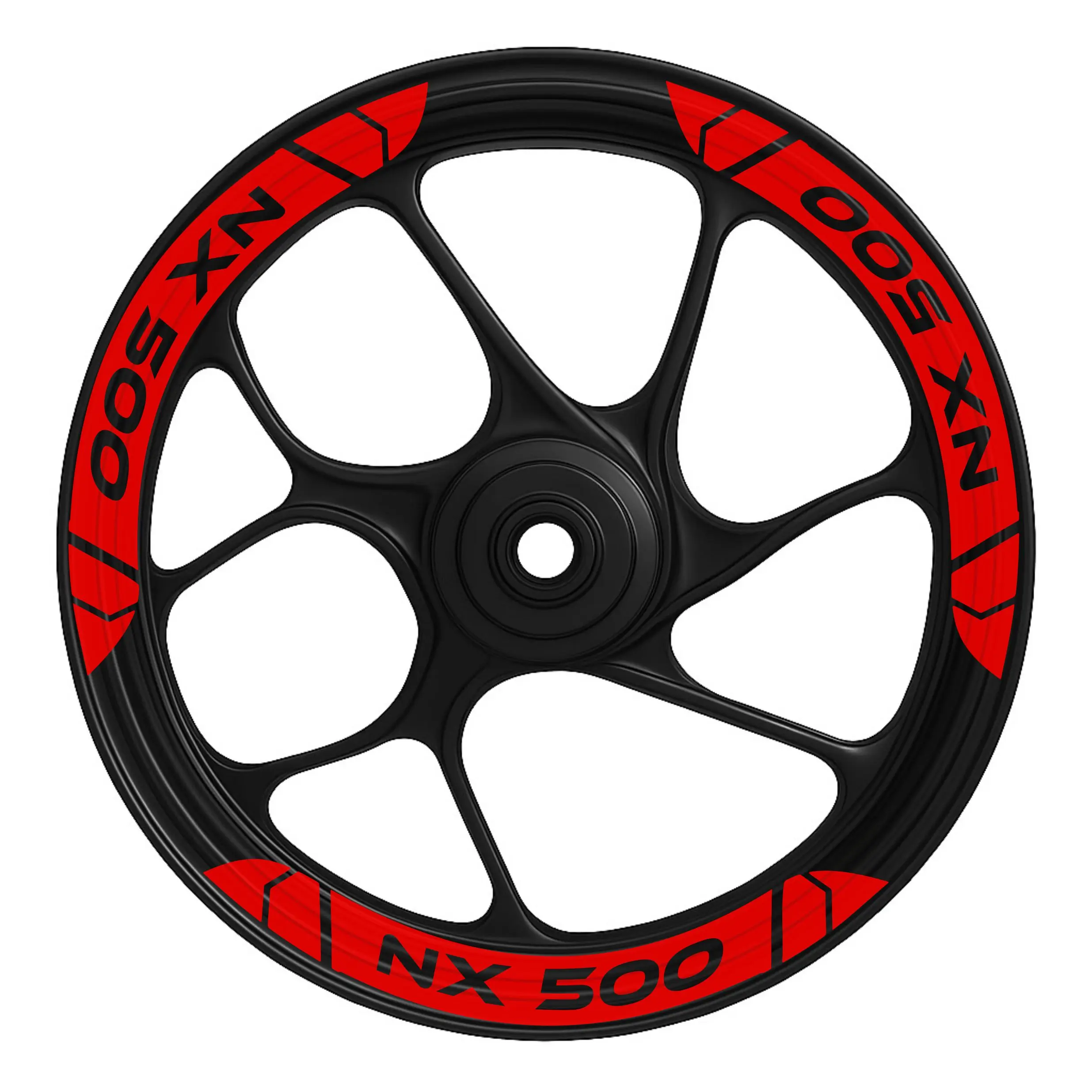 Nx500 - KIRMIZI Honda Nx500 Jant Şeridi - Görsel 1