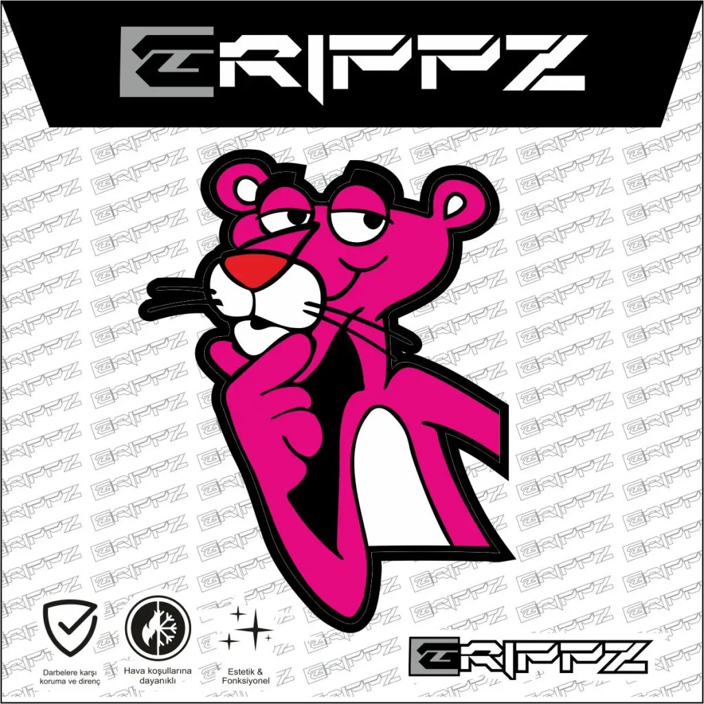 Pembe Panter Sticker